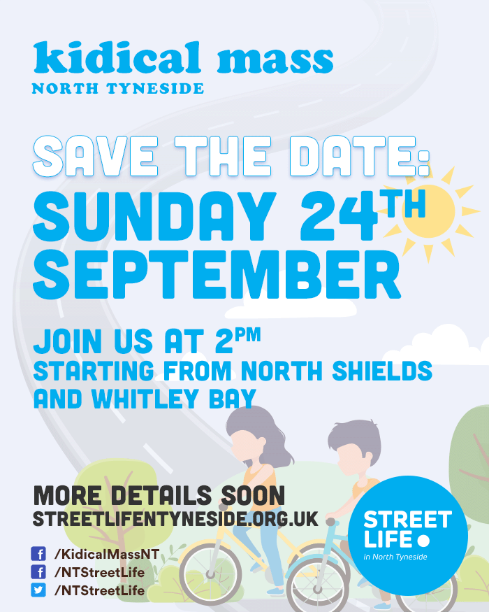 Save the date - our next ride is on Sunday 24th September 2023 starting at 2pm from both North Shields and Whitley Bay.  More details will follow soon!